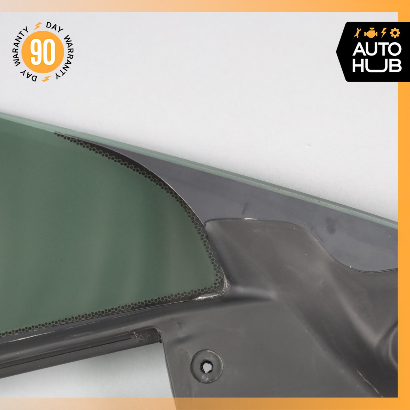 Aston Martin V8 V12 Vantage Front Left Driver Side Door Corner Window Glass OEM