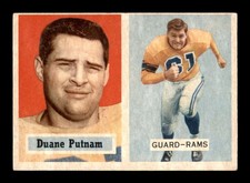 1957 Topps #87 Duane Putnam RC VGEX X3478874