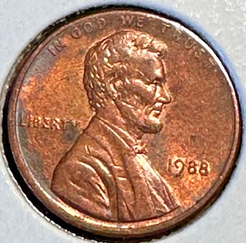 1988-P Lincoln Memorial Cent — photo from the most recent tracked eBay sale