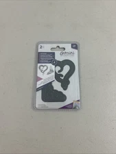 Crafter’s Companion FOIL STAMP DIES FoilPress Swirling Heart And Corner