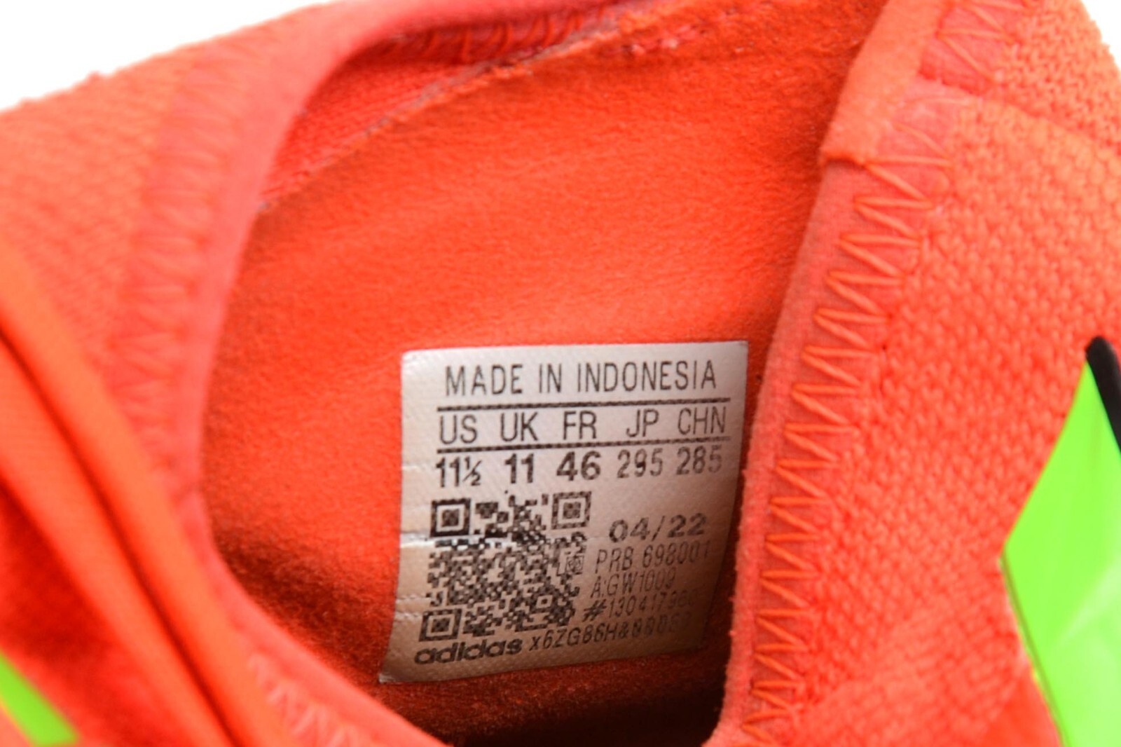 ADIDAS PREDATOR EDGE.2 FG FOOTBALL BOOTS GW1009 2022 SIZE UK 11 MEN thumbnail 7