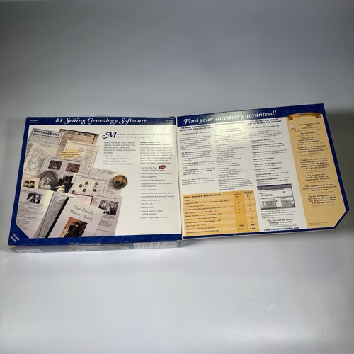 Family Tree Maker Deluxe 8 CD Set Version 6 (Windows 95/98) Brøderbund Vintage - Afbeelding 8 van 11