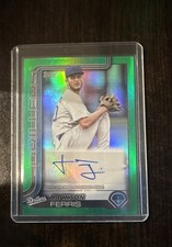 2025 Topps Pro Debut - Jackson Ferris #PD-65 Green Foil Autographs /99 (AU, RC)