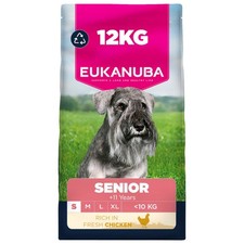 Eukanuba Senior Small Breed Chicken Dry Dog Food - 12kg 4.44 per kilo