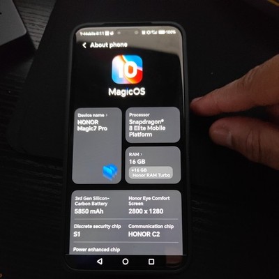 Honor Magic 7 Pro PTP-N49 1TB 16GB RAM (FACTORY UNLOCKED) 6.8'' 200MP (Global)