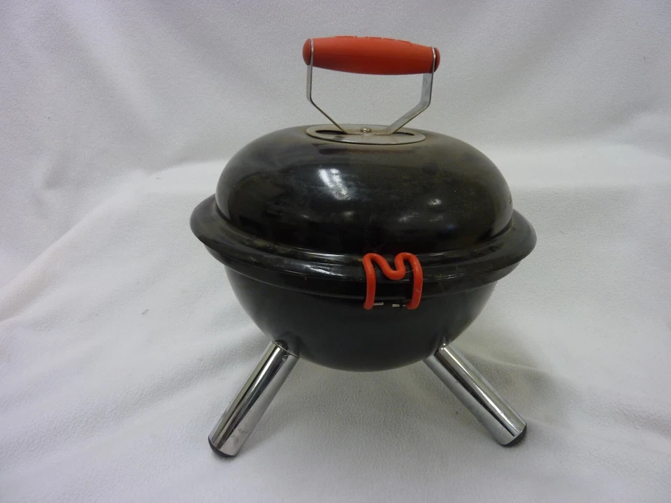 BODUM 14.5"" ACERO PORTÁTIL PARRILLA DE CARBÓN EXTERIOR MESA BARBACOA PICNIC NEGRO Foto 4 de 4