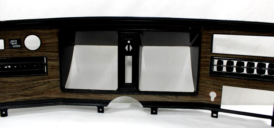 Pontiac Catalina 1973 cuadro de instrumentos/radio/control de temperatura/ajuste del tablero/bisel Foto 3 de 4