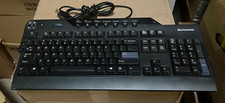Lot of 8 Lenovo SK-8815 USB Wired Desktop Keyboard