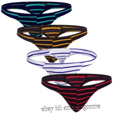 Men's Mini G-string Thong Pouch Panties Micro T-back Underwear Low-rise Briefs