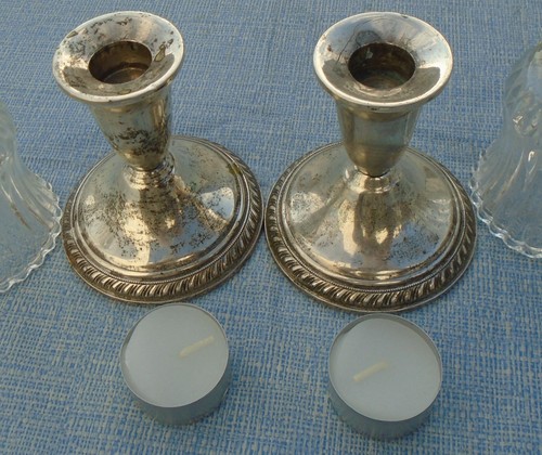 Kerzenständer Dunchin Sterling gewichtet 3" Glaskugel - Bild 4 von 8