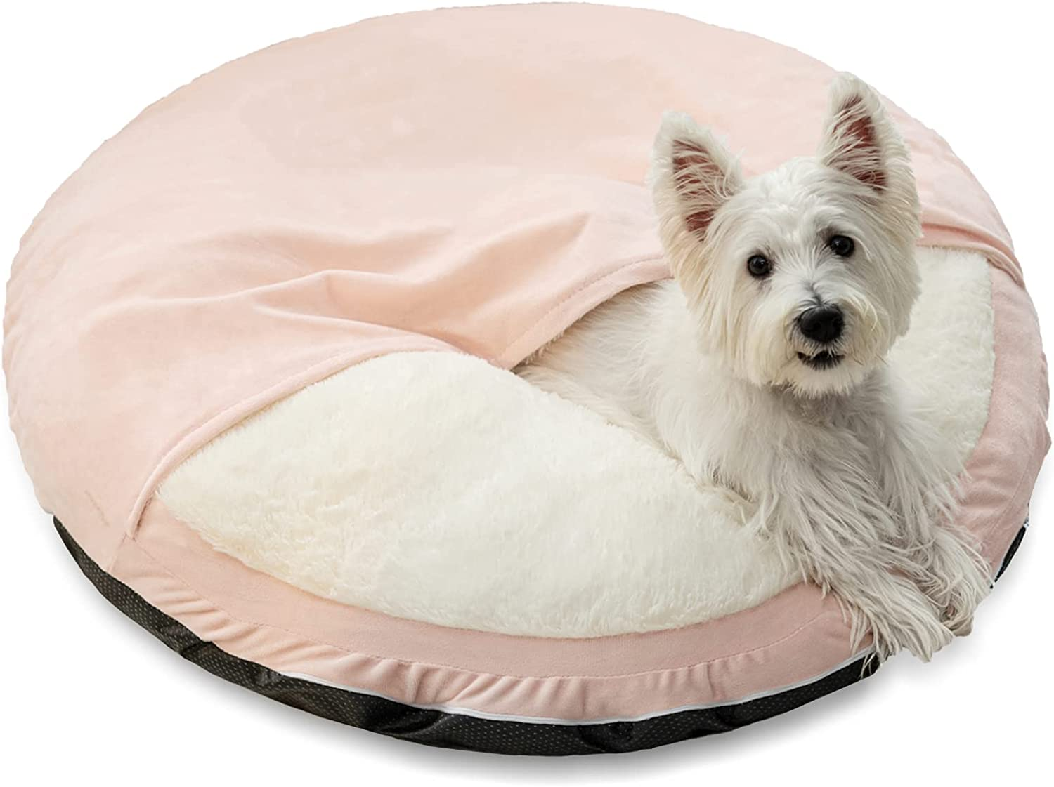 hooded pet bed large