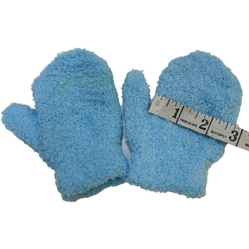 12 pares de guantes a granel niñas niños cálidos invierno niños pequeños guantes acogedores difusos - Imagen 3 de 5