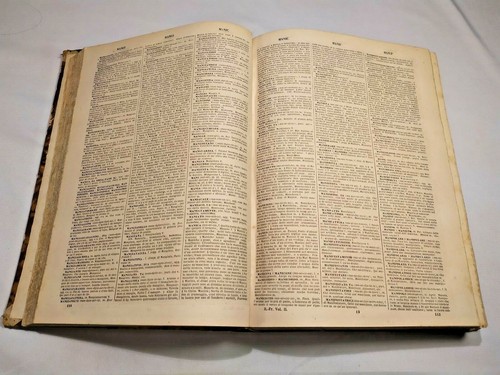 GRANDE DIZIONARIO ITALIANO - FRANCESE Sergent, Strambio, Tassi 2 voll. 1850 - Imagen 8 de 9