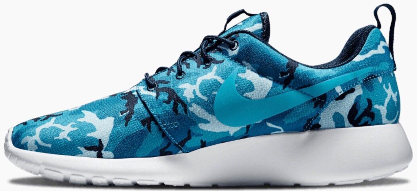 Nike Rosherun Print Dark Electric Blue for Sale  display picture 3