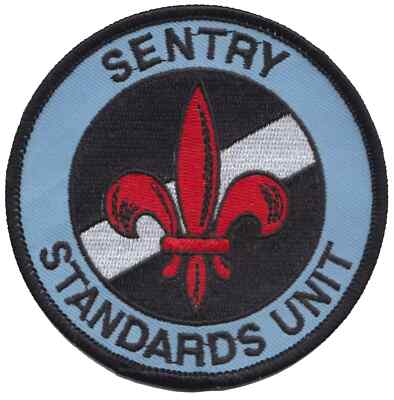 Boeing E-3 Sentry Standards Unit RAF gestickter Patch Abzeichen - LETZTER