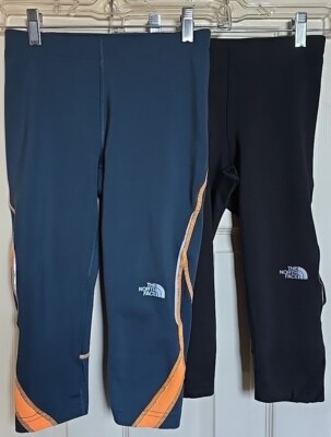 The North Face (LOT of 2) Vapor-Wick CROP Gym Leggings (Size X-SMALL) PRE-OWNED