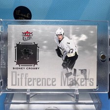 2005-06 Fleer Ultra #DM6, SIDNEY CROSBY SP RC 🔥🔥🔥 Rookie Difference Makers