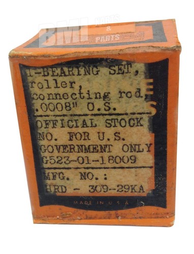 Genuine Harley-Davidson Rod Bearing Set +.0008 Flathead 45's WLA HD 24374-29 - Picture 2 of 2