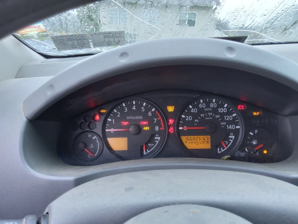 2008 日产 Frontier 4x4 拾音器适用于零件 4.0 发动机变速器 — 第 3/4 张图片