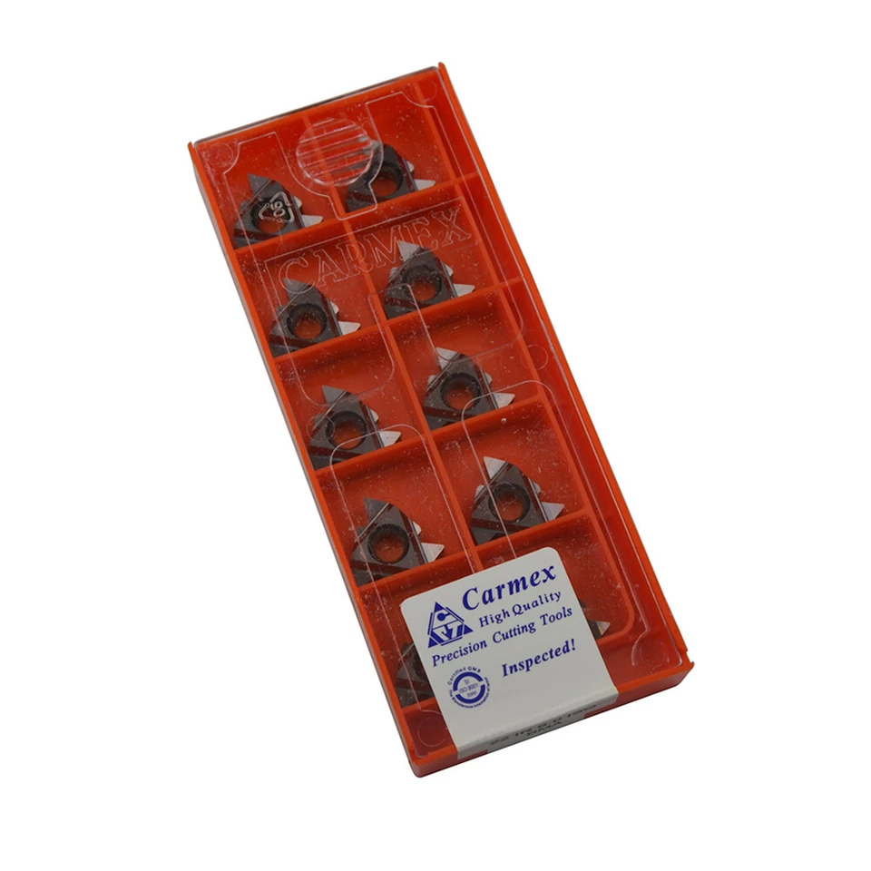 Threading Insert 22IR 6.0ISO BMA Carbide inserts 10pcs(1box） - Image 2 of 3