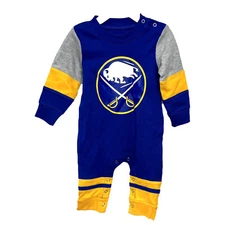 Outerstuff Infant Buffalo Sabres Fierce Goalie Long Sleeve Coverall