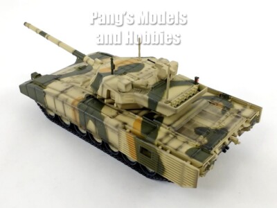 タコム 1/35 T-14 ARMATA プラモデルキット T-14 T14 Armata Russian Tank Woodland Camo - with Display