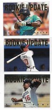 1995 Fleer Update ROOKIE UPDATE Pick-A-Card Hideo Nomo Chipper Jones Johnson