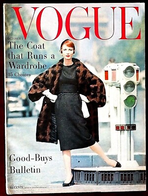 VOGUE US 2015年10冊セット Vogue Magazine ~ October 1, 1957 ~ Mary McLaughlin William Klein