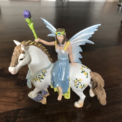 Schleich Bayala Elfe Pferd 70516 Blumen Fee Reiter 2014 Phantasy Spielfigur
