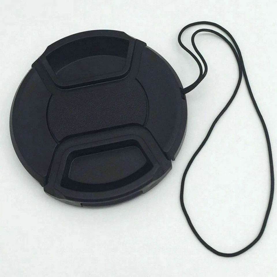 New 58mm Plastic Snap-On Front Lens Cap Cover for Canon Nikon SLR DSLR Camera - Image 2 of 4