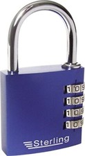 Sterling Combination Padlock