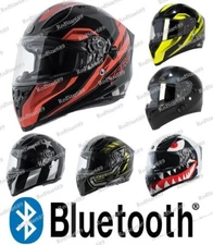 TORC T15B Blinc Bluetooth Full Face Motorcycle Helmet Dual Visor - DOT ECE 22.05