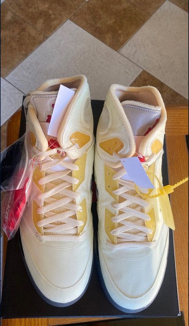 Air Jordan 5 Retro SP Off-white Sail Size 9 Confirmed Authentic Order for sale online | eBay