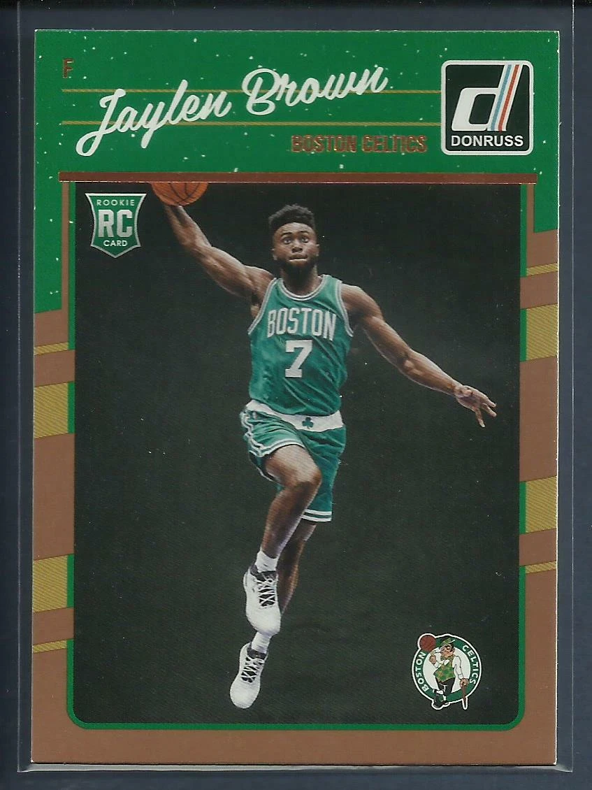 Jaylen Brown RC 2016-17 Panini Donruss Rookie Card # 153 Boston 