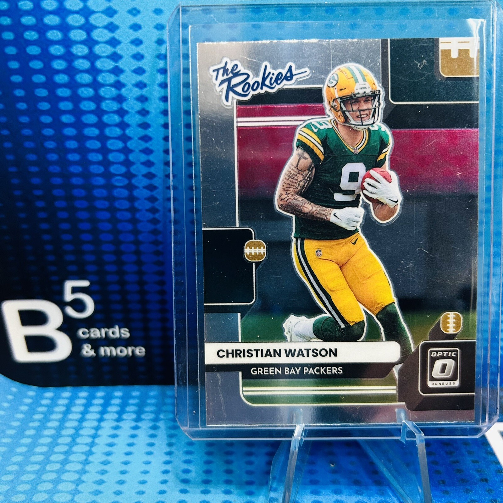 2022 Donruss Optic Christian Watson the rookies Green Bay Packers TR-15