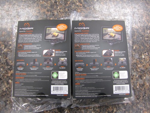 Lot (2) NEW MOGA Game On Anywhere CONSOLE GAMING Bluetooth Android Phone/Tablet - Picture 5 of 7