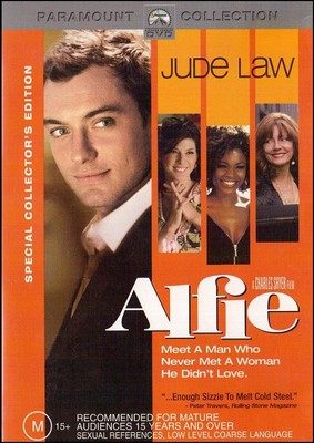 ALFIE (Jude LAW Sienna MILLER Susan SARANDON Marisa TOMEI Kevin RAHM) DVD Reg 4
