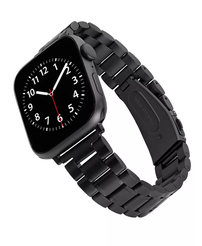Stainless Steel Apple Watch Band 42 44 45mm For Ultra 2 Apple Watch Black - Picture 12 of 12