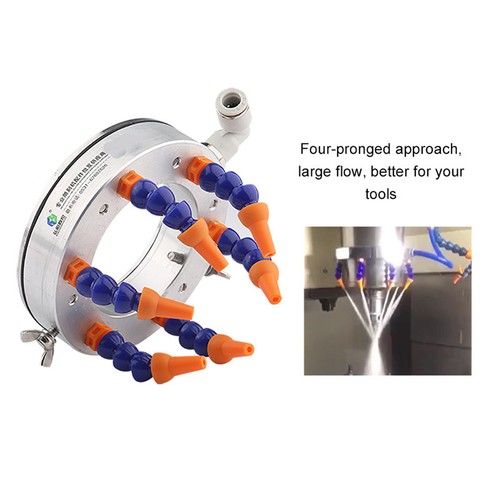 Anello spruzzatore acqua incisore 80/110/125 tubo liquido ugelli anello spray raffreddamento - Foto 9 di 19