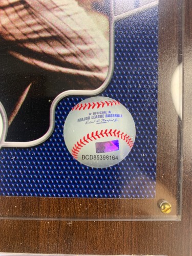Babe Ruth & Mickey Mantle Legacy Plaque W/Jeter, Mattingly&Rivera baseball card - Picture 3 of 10