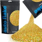 Hemway Gold Holographic Metal Flake 0.015" 100g Auto Car Bike Glitter Paint