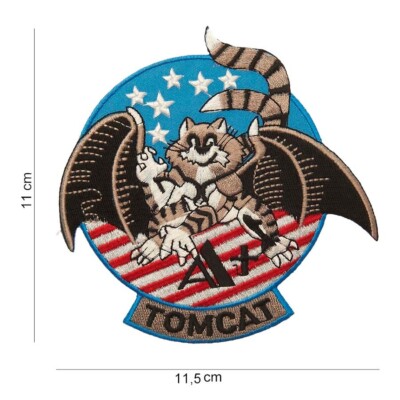 Aufnäher  US-Navy  Tomcat Hand  ca 11,5x11  cm