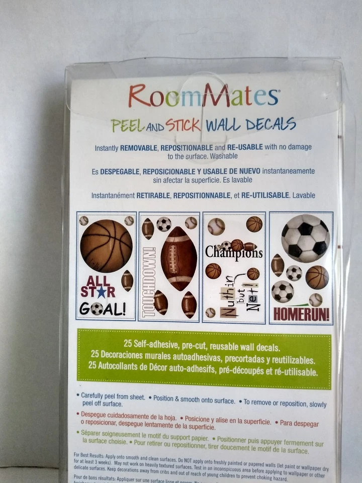 Decoración de pared RoomMates RMK1001SCS Champions pelar y pegar Foto 3 de 4