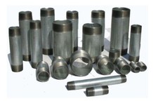 Rohrdoppelnippel Fitting verzinkt Temperguss Rohrnippel 1/2 3/4 1 5/4 6/4 Zoll