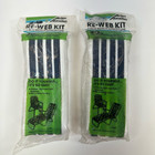 Re-Web Kits 3” Wide Blue White Lawn Chair Arden Paradise New
