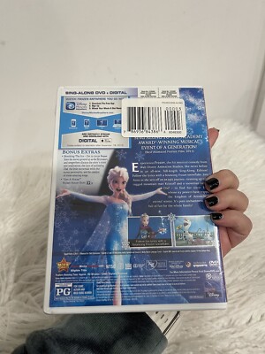 Disney Frozen Sing-Along Edition DVD Plus Mickey Mouse Short Get A