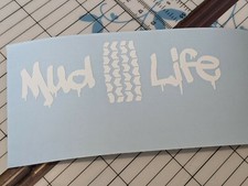 Mudlife Redneck Mud Life Sticker Decal Truck Car Window 4x4 Bogger Mudding