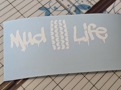 MUDLIFE redneck mud life sticker decal truck car window 4X4 bogger mudding 