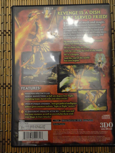 Dragon Rage (Sony PlayStation 2, 2001) PS2 Complete + manual Black Label=EC - Picture 2 of 4