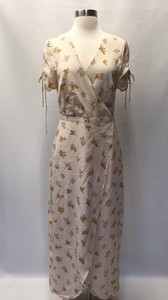 silk wrap maxi dress